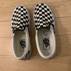 Vans Checkboard Black/Off-White Slip-On